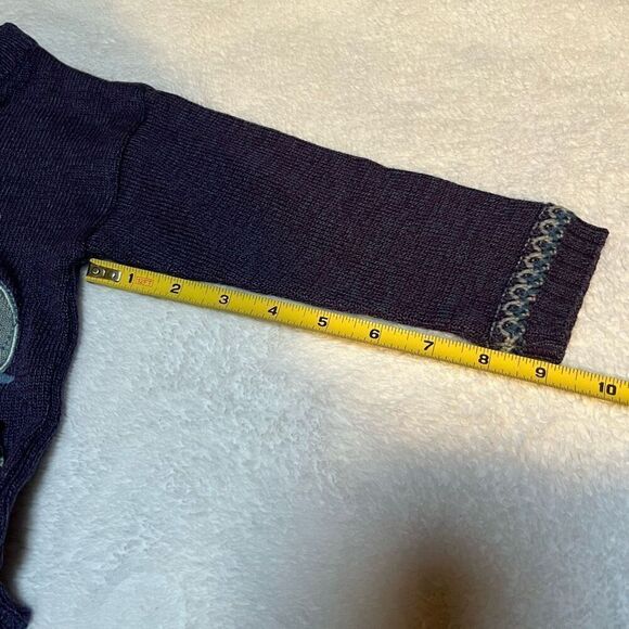 Vintage Baby Tirol Cardigan Wool Blend Nature Lovers Size 18 Months Unisex - Picture 6 of 8